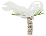 Load image into Gallery viewer, Lady Standard Jewel Candy Premade Corsage Wristlet --- Iridescent