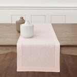 Load image into Gallery viewer, Hemstitched Table Linens (Light Pink Color)