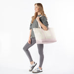 Load image into Gallery viewer, Block Print Classic Tote – Various Sizes – Powder Pink