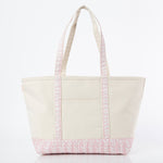 Load image into Gallery viewer, Block Print Classic Tote – Various Sizes – Powder Pink
