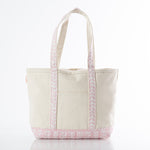 Load image into Gallery viewer, Block Print Classic Tote – Various Sizes – Powder Pink