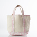 Load image into Gallery viewer, Block Print Classic Tote – Various Sizes – Powder Pink