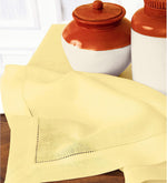 Load image into Gallery viewer, Hemstitched Table Linens (Yellow Color)
