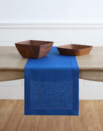 Load image into Gallery viewer, Hemstitched Table Linens (Royal Blue Color)
