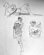 Load image into Gallery viewer, Drawing Books --- The Quick Pose: A Compilation of Gestures and Thoughts on Figure Drawing by Erin Meads