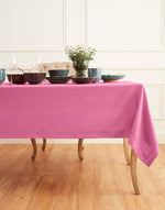 Load image into Gallery viewer, Hemstitched Table Linens (Pink Flamingo Color)