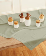 Load image into Gallery viewer, Hemstitched Table Linens (Sage Green Color)