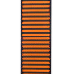 Load image into Gallery viewer, 20 yards --- 2 ½ inch -- Striped Frill Ribbon with Tinsel Edging