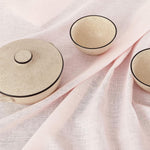 Load image into Gallery viewer, Hemstitched Table Linens (Light Pink Color)