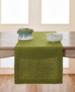 Load image into Gallery viewer, Hemstitched Table Linens (Avocado Color)