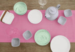 Load image into Gallery viewer, Hemstitched Table Linens (Pink Flamingo Color)