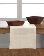 Load image into Gallery viewer, Hemstitched Table Linens (Light Natural Color)