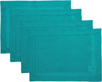 Load image into Gallery viewer, Hemstitched Table Linens (Teal Color)