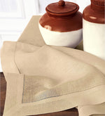 Load image into Gallery viewer, Hemstitched Table Linens (Beige Color)