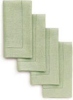 Load image into Gallery viewer, Hemstitched Table Linens (Sage Green Color)