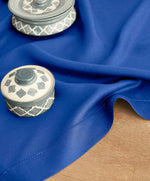 Load image into Gallery viewer, Hemstitched Table Linens (Royal Blue Color)