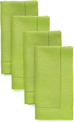Load image into Gallery viewer, Hemstitched Table Linens (Lime Color)