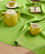 Load image into Gallery viewer, Hemstitched Table Linens (Lime Color)