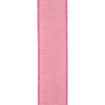 Load image into Gallery viewer, 1 ½ inch x 10 yards --- Every Day Linen Value Wired Edge Ribbon --- Pink