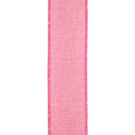 Load image into Gallery viewer, 1 ½ inch x 10 yards --- Every Day Linen Value Wired Edge Ribbon --- Pink