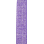 Load image into Gallery viewer, 1 ½ inch x 10 yards --- Every Day Linen Value Wired Edge Ribbon --- Purple