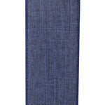 Load image into Gallery viewer, 2 ½ inch x 10 yards --- Every Day Linen Value Wired Edge Ribbon --- Denim