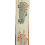 Load image into Gallery viewer, 10 yards --- 2 ½ inch -- Pickup Truck with Pumpkins Linen Wired Edge Ribbon
