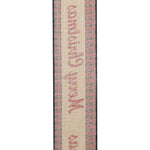 Load image into Gallery viewer, 10 yards --- 2 ½ inch -- &quot;MERRY CHRISTMAS&quot; Glitter Gingham Wired Edge Ribbon (Red &amp; Natural)

