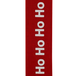 Load image into Gallery viewer, 10 yards --- 2 ½ inch --  Ho Ho Ho Linen Wired Edge Ribbon
