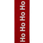 Load image into Gallery viewer, 10 yards --- 2 ½ inch -- Ho Ho Ho Linen Wired Edge Ribbon