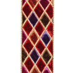 Load image into Gallery viewer, 10 yards --- 2.5 inch -- Diamond Velvet (Wine) Jewel Deluxe Wired Edge - Christmas Ribbon