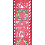 Load image into Gallery viewer, 10 yards --- 2 ½ inch --  Letters for SANTA - Wired Edge Ribbon
