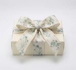 Load image into Gallery viewer, Dainty Floral Impressions Linen Ribbon -- 1-1/2 Inch x 25 Yards