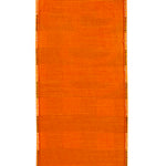 Load image into Gallery viewer, 5 yards --- 4 inch -- Boo Embroidered Buffalo Dupioni Check Wired Edge Ribbon