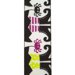 Load image into Gallery viewer, 10 yards --- 2 ½ inch -- Witches Legs & Spiders Satin Wired Edge Ribbon, Black