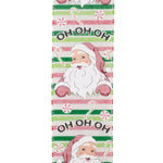 Load image into Gallery viewer, 10 yards --- 2 ½ inch -- Santa Glitter Candy HO-HO-HO - Wired Edge Ribbon