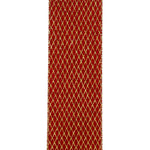 Load image into Gallery viewer, Mesh Velvet Red Overlay Metallic Wired Edge -- Christmas Ribbon --- Various Sizes