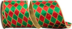 Load image into Gallery viewer, Harlequin Motifs - Christmas Ribbon Collections