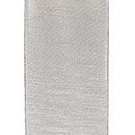 Load image into Gallery viewer, Outdoor Ribbon -- Silver Color -- Metallic Texture Shine Commercial Heavy Wire Edge -- Various Sizes