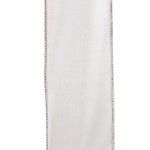 Load image into Gallery viewer, Outdoor Ribbon -- Silver Color -- Metallic Texture Shine Commercial Heavy Wire Edge -- Various Sizes