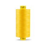 Load image into Gallery viewer, Gütermann Mara 70 -- Family Color: Yellow # 9818 --- All Purpose, 100% Polyester Sewing Thread -- Tex 40 --- 765 yards