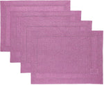 Load image into Gallery viewer, Hemstitched Table Linens (Violet Color)