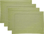 Load image into Gallery viewer, Hemstitched Table Linens (Moss Green Color)