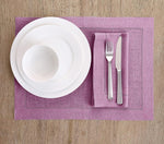 Load image into Gallery viewer, Hemstitched Table Linens (Violet Color)