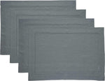 Load image into Gallery viewer, Hemstitched Table Linens (Dark Grey Color)