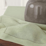 Load image into Gallery viewer, Hemstitched Table Linens (Sage Green Color)