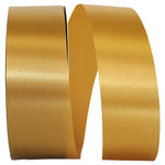 Load image into Gallery viewer, Florist Basics -- Acetate / Satin Supreme Cooler Ribbon -- Antique Gold Color --- Various Sizes