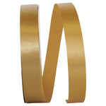 Load image into Gallery viewer, Florist Basics -- Acetate / Satin Supreme Cooler Ribbon -- Antique Gold Color --- Various Sizes