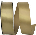 Load image into Gallery viewer, Double Face Satin Ribbon -- Antique Gold Color --- Various Sizes