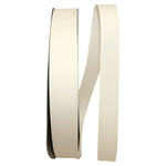 Load image into Gallery viewer, Grosgrain Texture Ribbon -- Antique White Color --- Various Sizes